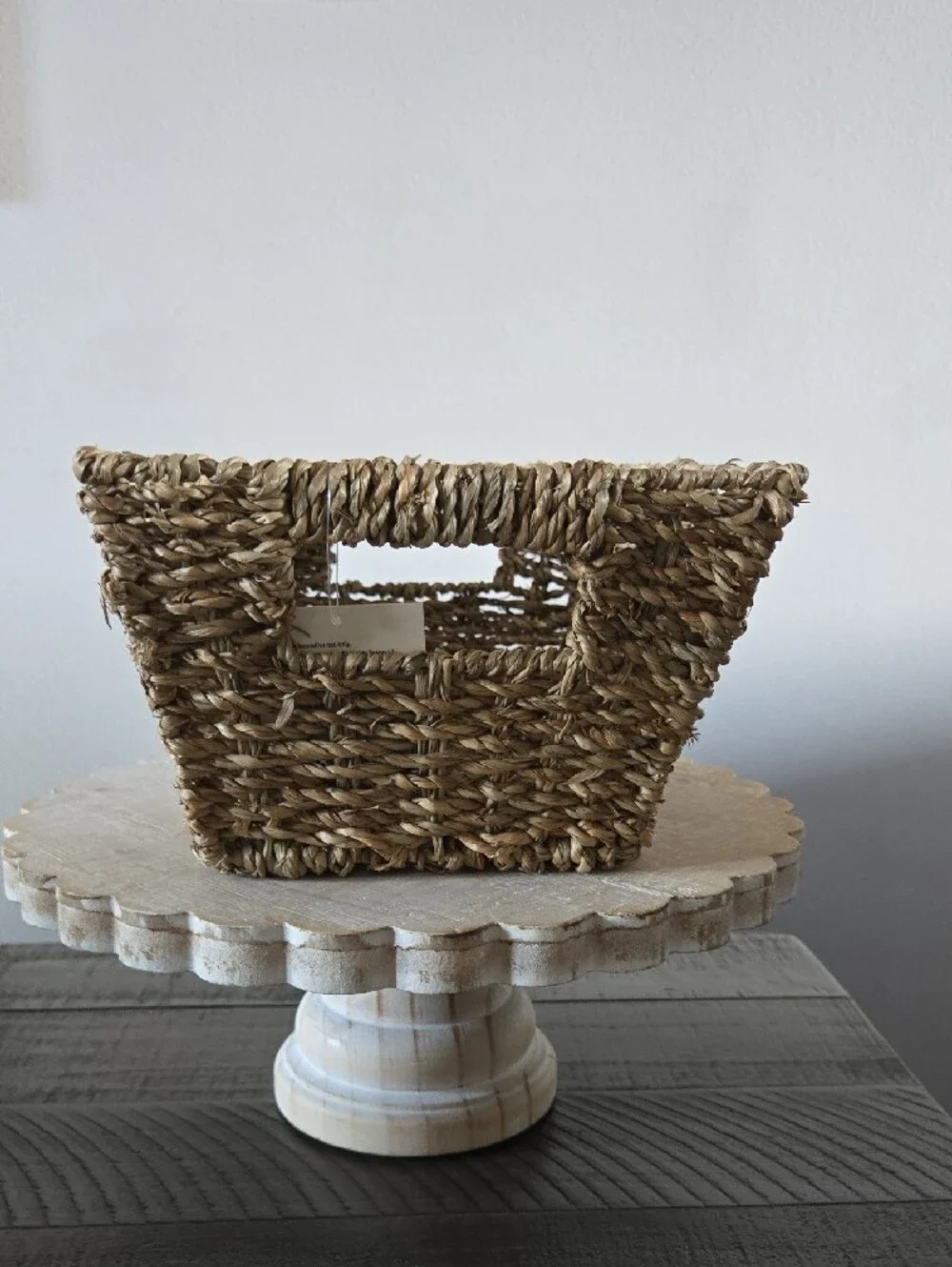 N/A handwoven seagrass